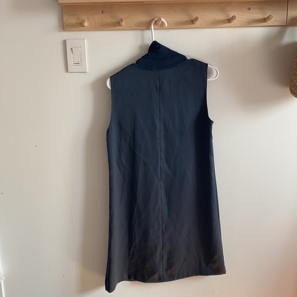 Club Monaco Jourdan Dress Navy - Picture 2 of 4